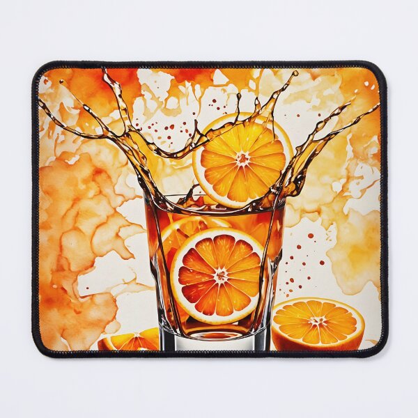 Item preview, Orange Splash, Ai Generated Art designed and sold by ACC .