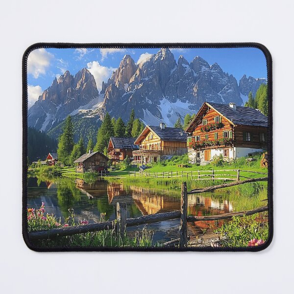 Item preview, Golden Sunrise in the Dolomites A Tyrolean Alpine Wonderland designed and sold by daila70.