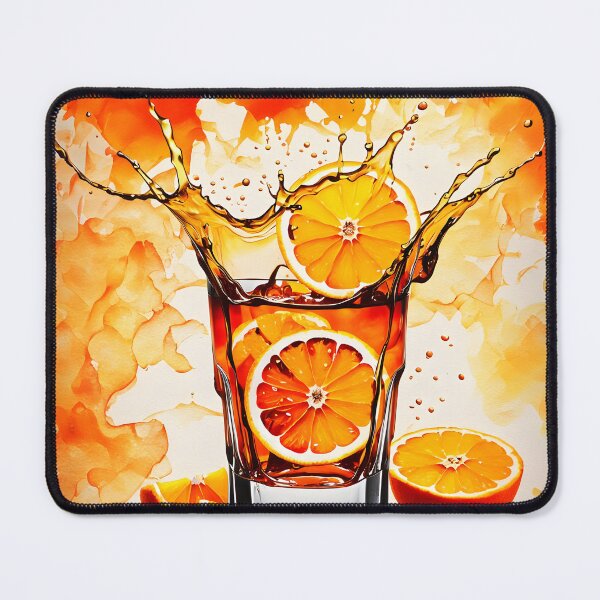 Item preview, Orange Splash, Ai Generated Art designed and sold by ACC .