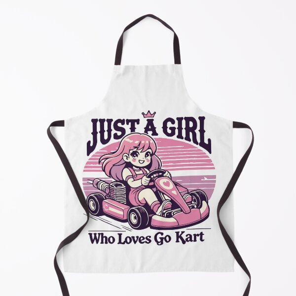 Item preview, Just A Girl Who Loves Go-Kart Fun designed and sold by LuminOrb.