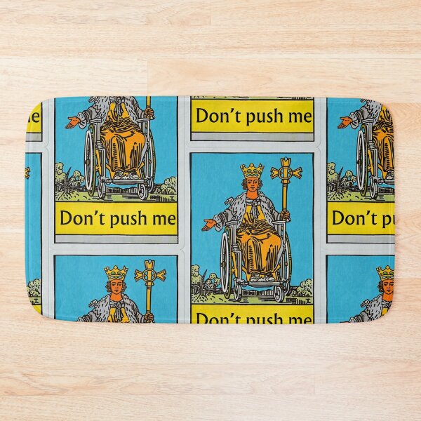 Item preview, Wheelchair tarot Don't push me designed and sold by MendaciousMina.