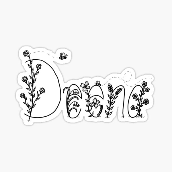 Artikel-Vorschau von Deena Blumenname, designt und verkauft von Handmadebyjessm.