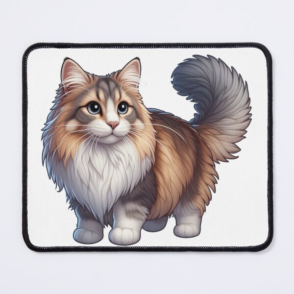 Item preview, Norwegian forest cat 11 designed and sold by REDCATWWW.