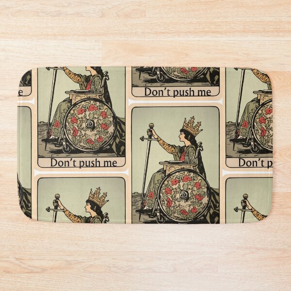 Item preview, Wheelchair tarot Don't push me designed and sold by MendaciousMina.