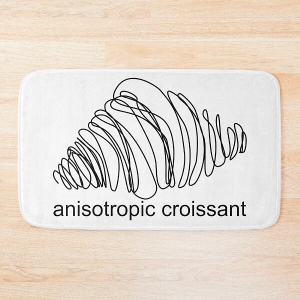 Item preview, Anisotropic croissant  designed and sold by nogamax.