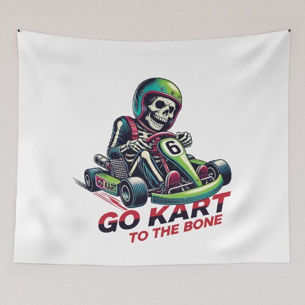 Item preview, Go-kart Skeleton designed and sold by LuminOrb.