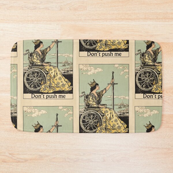 Item preview, Wheelchair tarot Don't push me designed and sold by MendaciousMina.