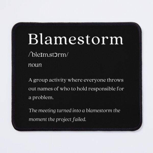 Artikelvorschau, Wörterbuch: Blamestorm entworfen und verkauft von nature. electrified..
