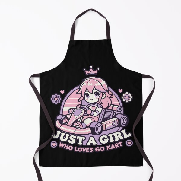 Item preview, Just A Girl Who Loves Go-kart designed and sold by LuminOrb.