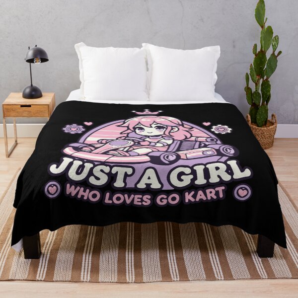 Item preview, Just A Girl Who Loves Go-kart designed and sold by LuminOrb.