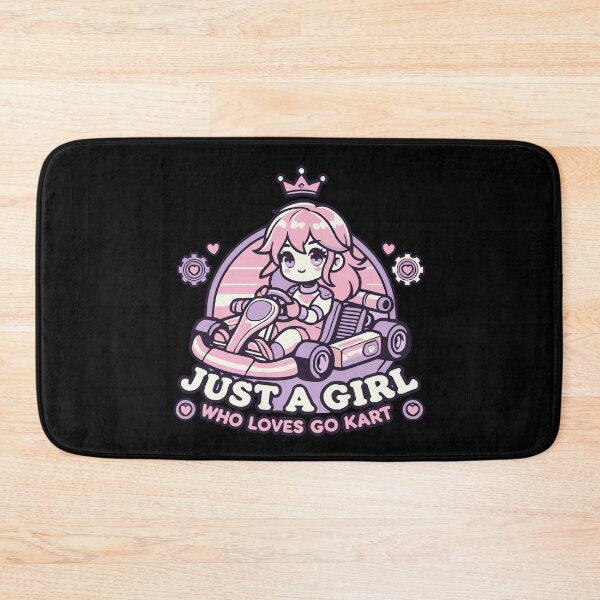 Item preview, Just A Girl Who Loves Go-kart designed and sold by LuminOrb.
