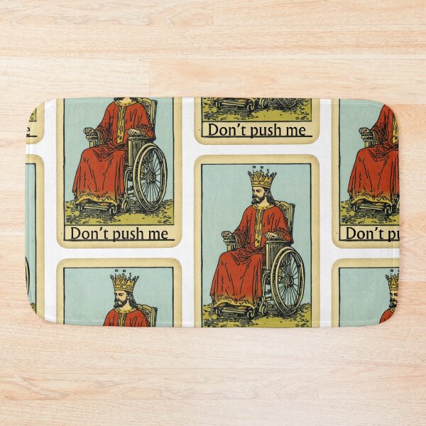 Item preview, Wheelchair tarot Don't push me designed and sold by MendaciousMina.