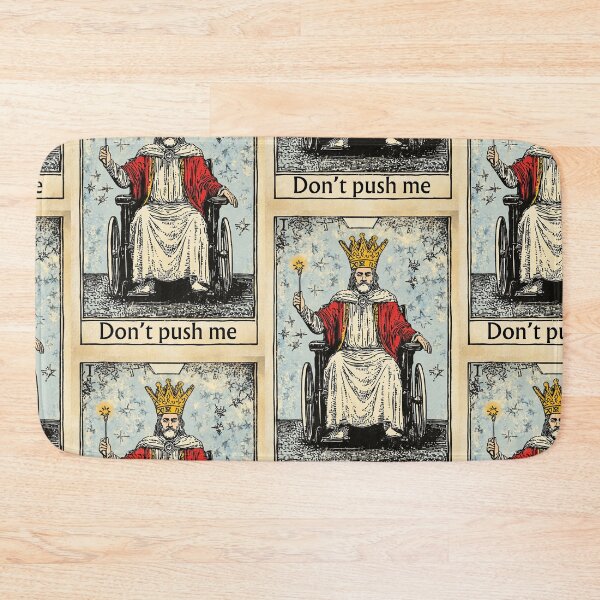 Item preview, Wheelchair tarot Don't push me designed and sold by MendaciousMina.