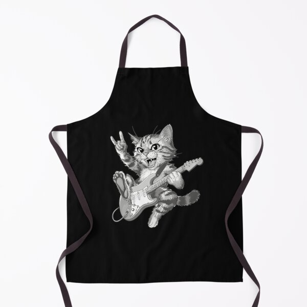Item preview, Rock Cat Playing Guitar designed and sold by ArthousePromos.