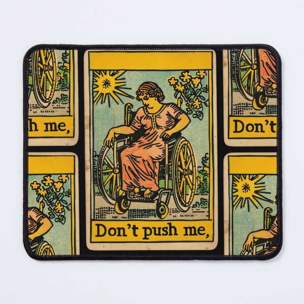 Item preview, Wheelchair tarot Don't push me designed and sold by MendaciousMina.