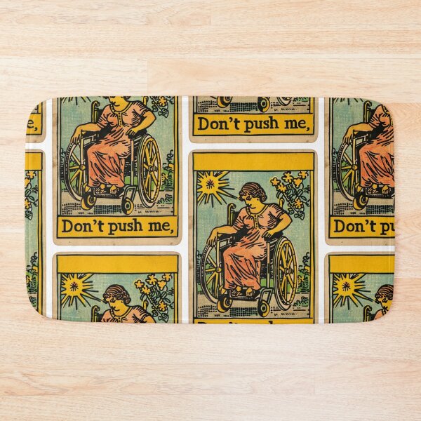 Item preview, Wheelchair tarot Don't push me designed and sold by MendaciousMina.