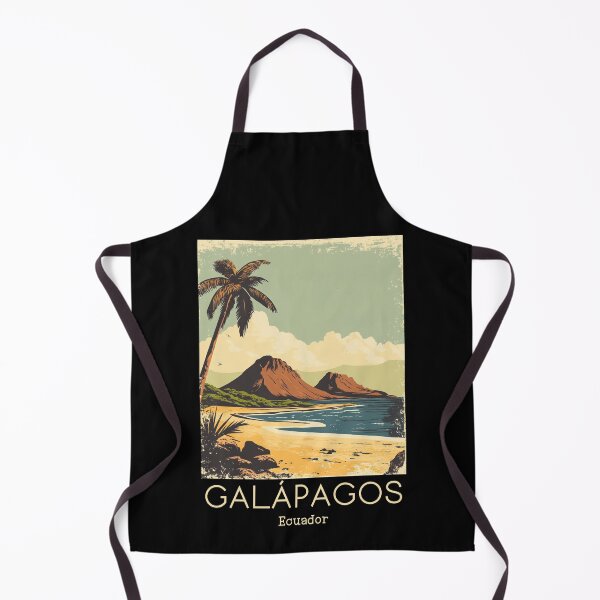 Item preview, A Vintage Travel Poster of Galápagos Islands - Ecuador  designed and sold by GoodOldVintage.