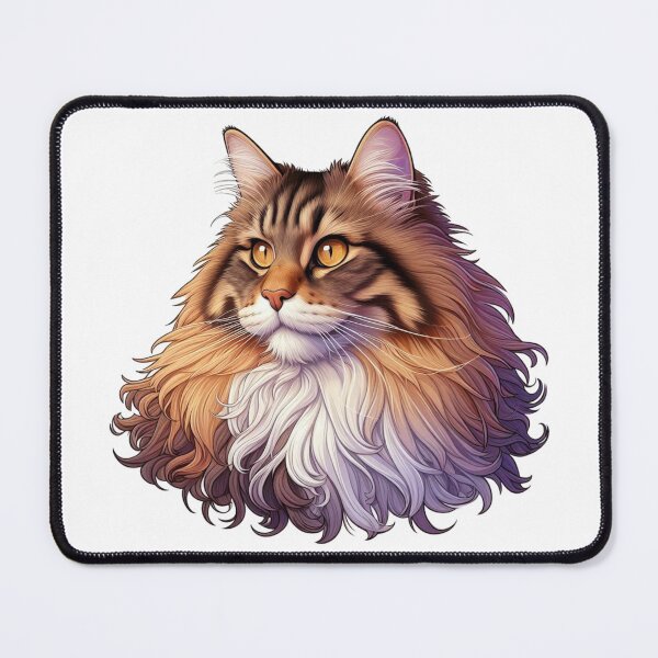 Item preview, Norwegian forest cat 14 designed and sold by REDCATWWW.