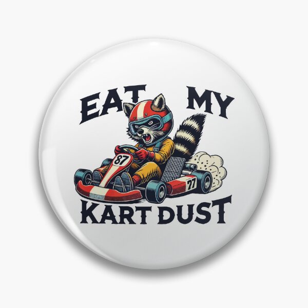 Item preview, Kart Dust Eating Go-kart Retro Style Funny designed and sold by LuminOrb.