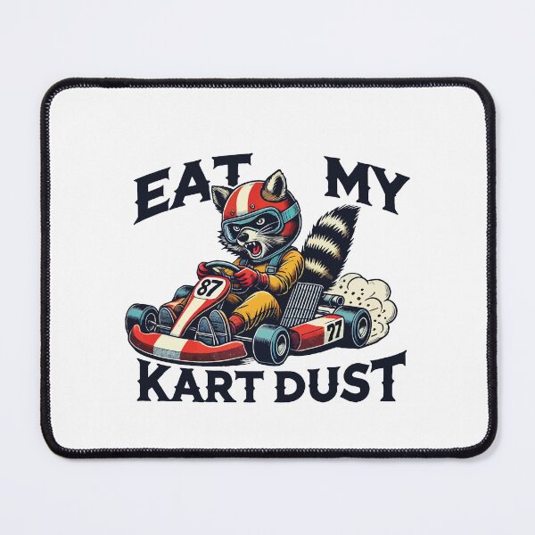 Item preview, Kart Dust Eating Go-kart Retro Style Funny designed and sold by LuminOrb.