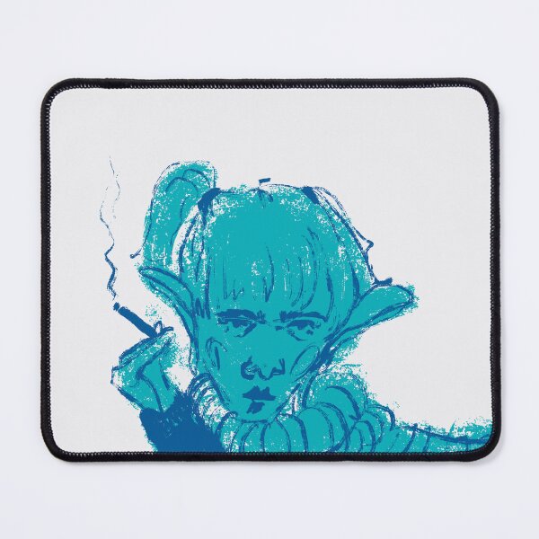 Item preview, Blue Lady Smoking designed and sold by mkey.