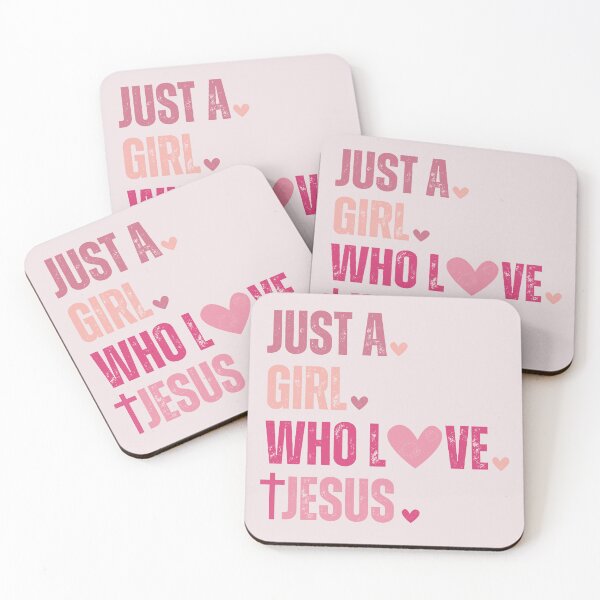 Item preview, Just a Girl who Loves JESUS designed and sold by AOCollections.
