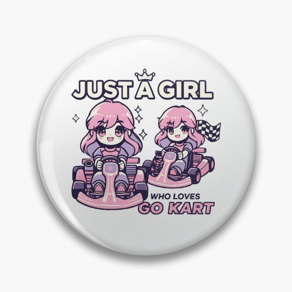 Item preview, A Girl In A Go-kart Adventure designed and sold by LuminOrb.