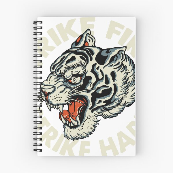 Item preview, Tiger tattoo old school strike first hard designed and sold by Achille3777.