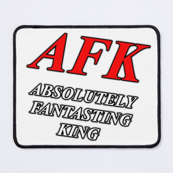 Item preview, AFK - Absolutely Fantastic King designed and sold by Marti-Meloni.