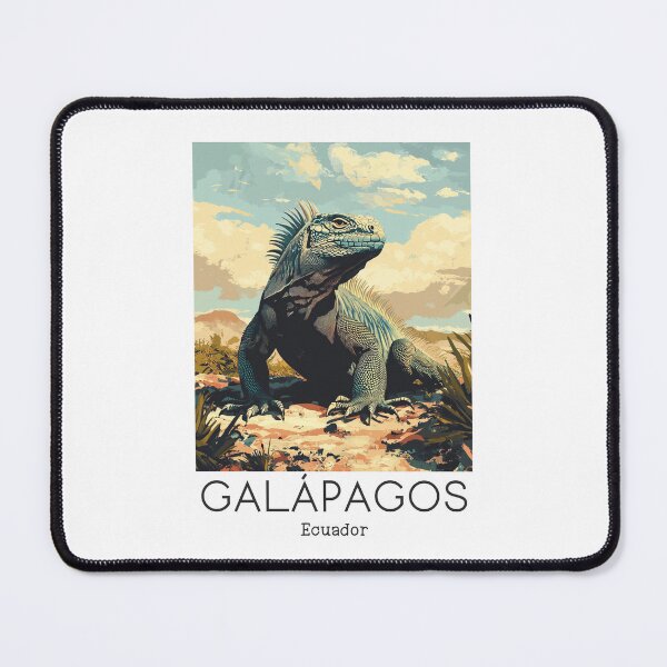 Item preview, A Vintage Travel Poster of Galápagos Islands - Ecuador designed and sold by GoodOldVintage.