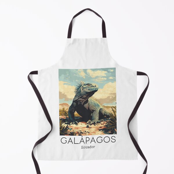 Item preview, A Vintage Travel Poster of Galápagos Islands - Ecuador  designed and sold by GoodOldVintage.