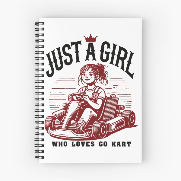 Item preview, Just A Girl Who Loves Go-Kart Fun designed and sold by LuminOrb.