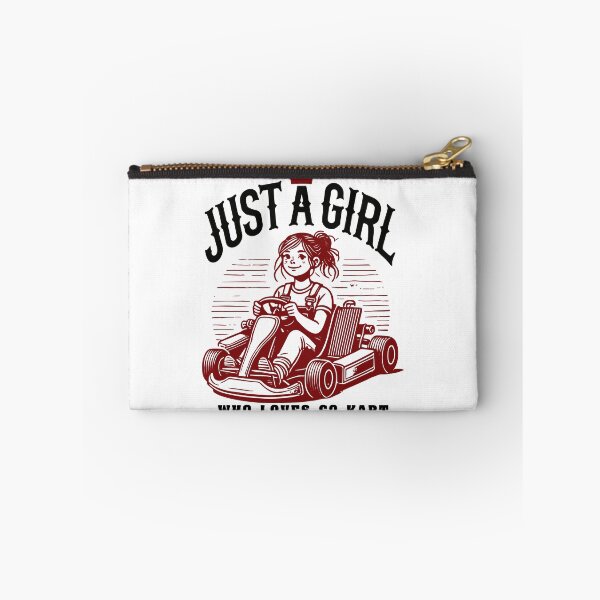 Item preview, Just A Girl Who Loves Go-Kart Fun designed and sold by LuminOrb.