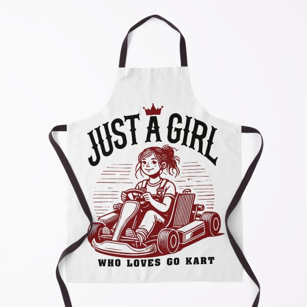 Item preview, Just A Girl Who Loves Go-Kart Fun designed and sold by LuminOrb.