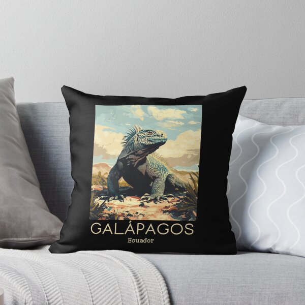 Item preview, A Vintage Travel Poster of Galápagos Islands - Ecuador  designed and sold by GoodOldVintage.