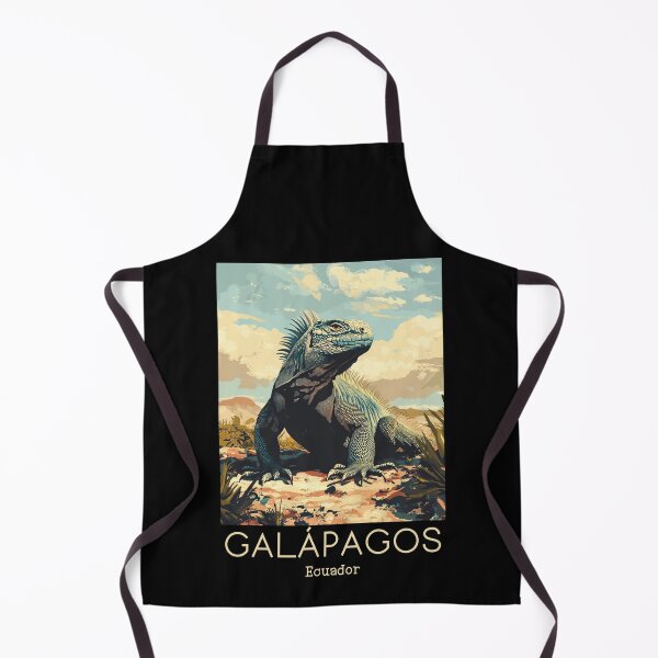 Item preview, A Vintage Travel Poster of Galápagos Islands - Ecuador  designed and sold by GoodOldVintage.