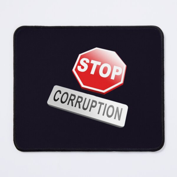 Item preview, Stop Corruption designed and sold by ViralVisionsCreating .