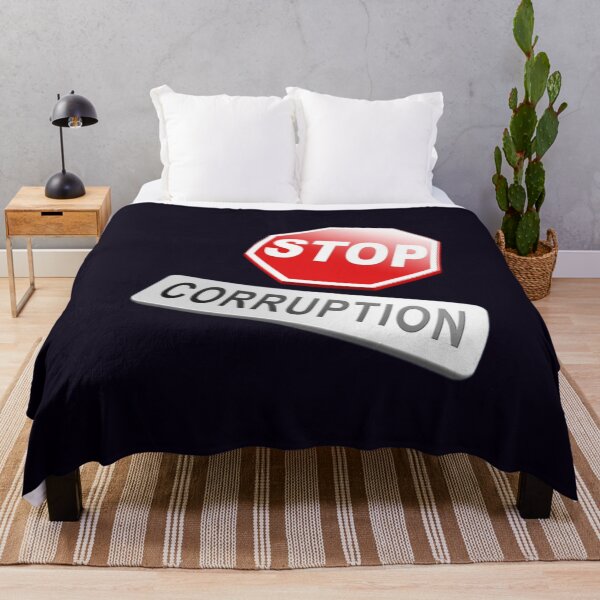 Item preview, Stop Corruption designed and sold by  ViralVisionsCreating .