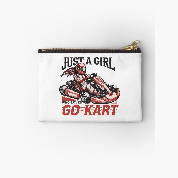 Item preview, A Girl Who Loves Go-kart Retro Style designed and sold by LuminOrb.