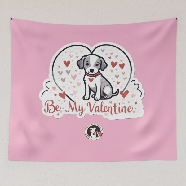 Item preview, Puppy Love Sticker designed and sold by TedArtEmporium.