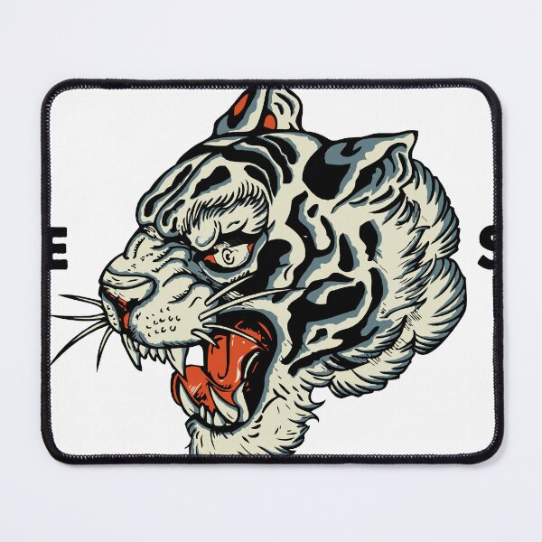 Item preview, Tiger tattoo old school strike first hard flash designed and sold by Achille3777.