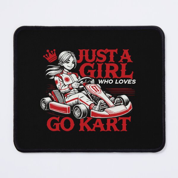 Item preview, A Girl Who Loves Go-kart Racing designed and sold by LuminOrb.
