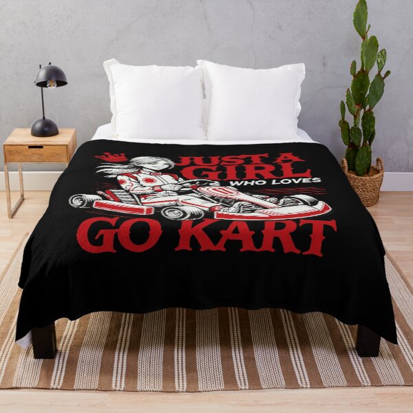 Item preview, A Girl Who Loves Go-kart Racing designed and sold by LuminOrb.