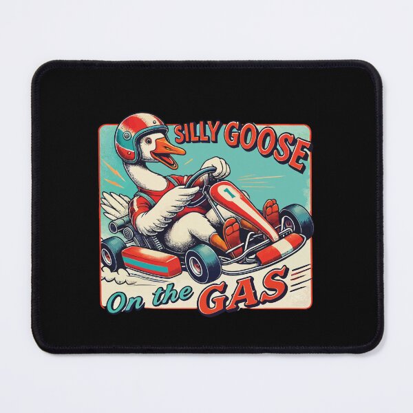 Item preview, Funny Silly Goose Go-kart Adventure On Gas designed and sold by LuminOrb.