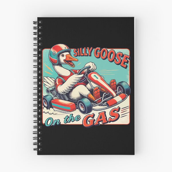 Item preview, Funny Silly Goose Go-kart Adventure On Gas designed and sold by LuminOrb.