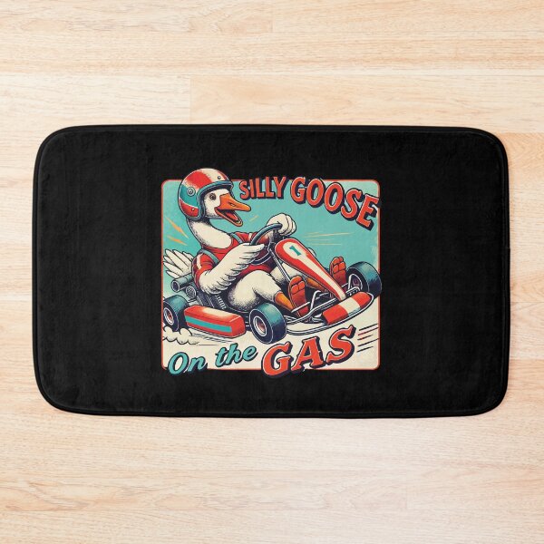 Item preview, Funny Silly Goose Go-kart Adventure On Gas designed and sold by LuminOrb.