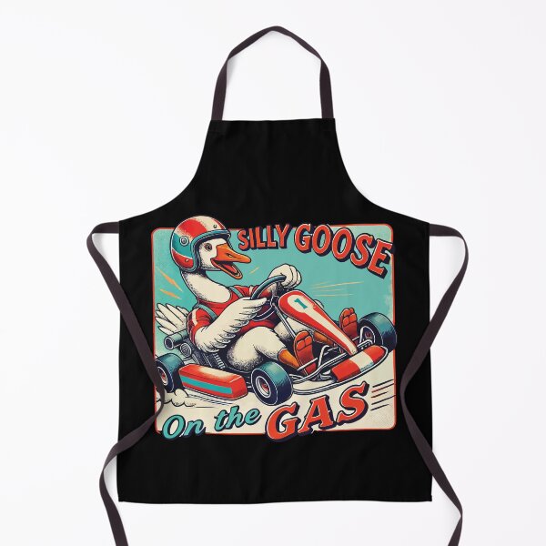 Item preview, Funny Silly Goose Go-kart Adventure On Gas designed and sold by LuminOrb.