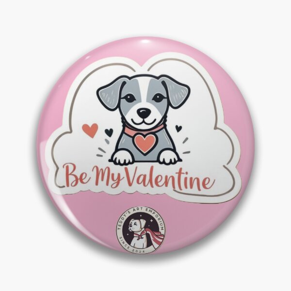 Item preview, Puppy Love Sticker designed and sold by TedArtEmporium.