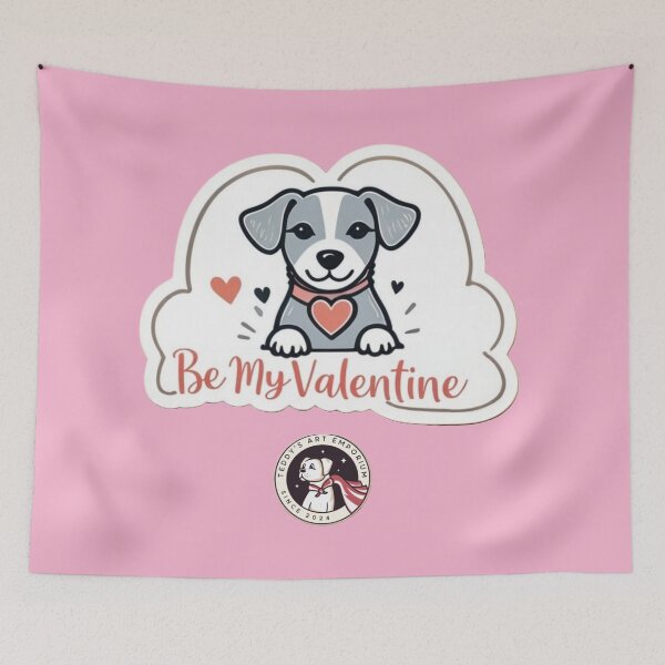 Item preview, Puppy Love Sticker designed and sold by TedArtEmporium.