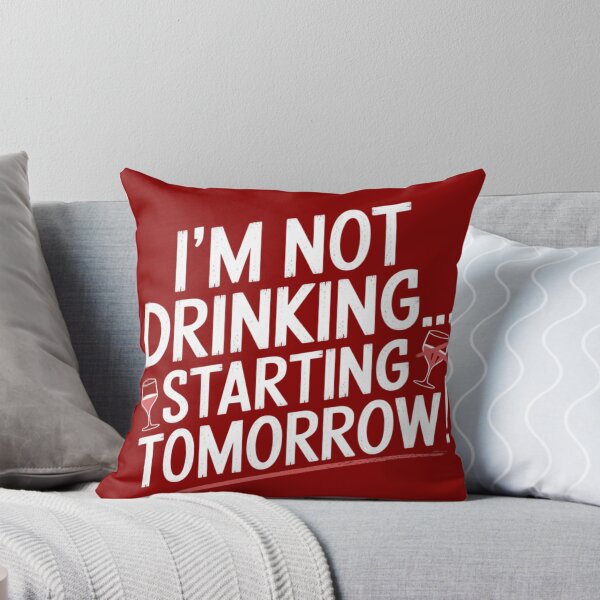 Item preview, I'm not drinking starting tomorrow designed and sold by Charlie-Kier.